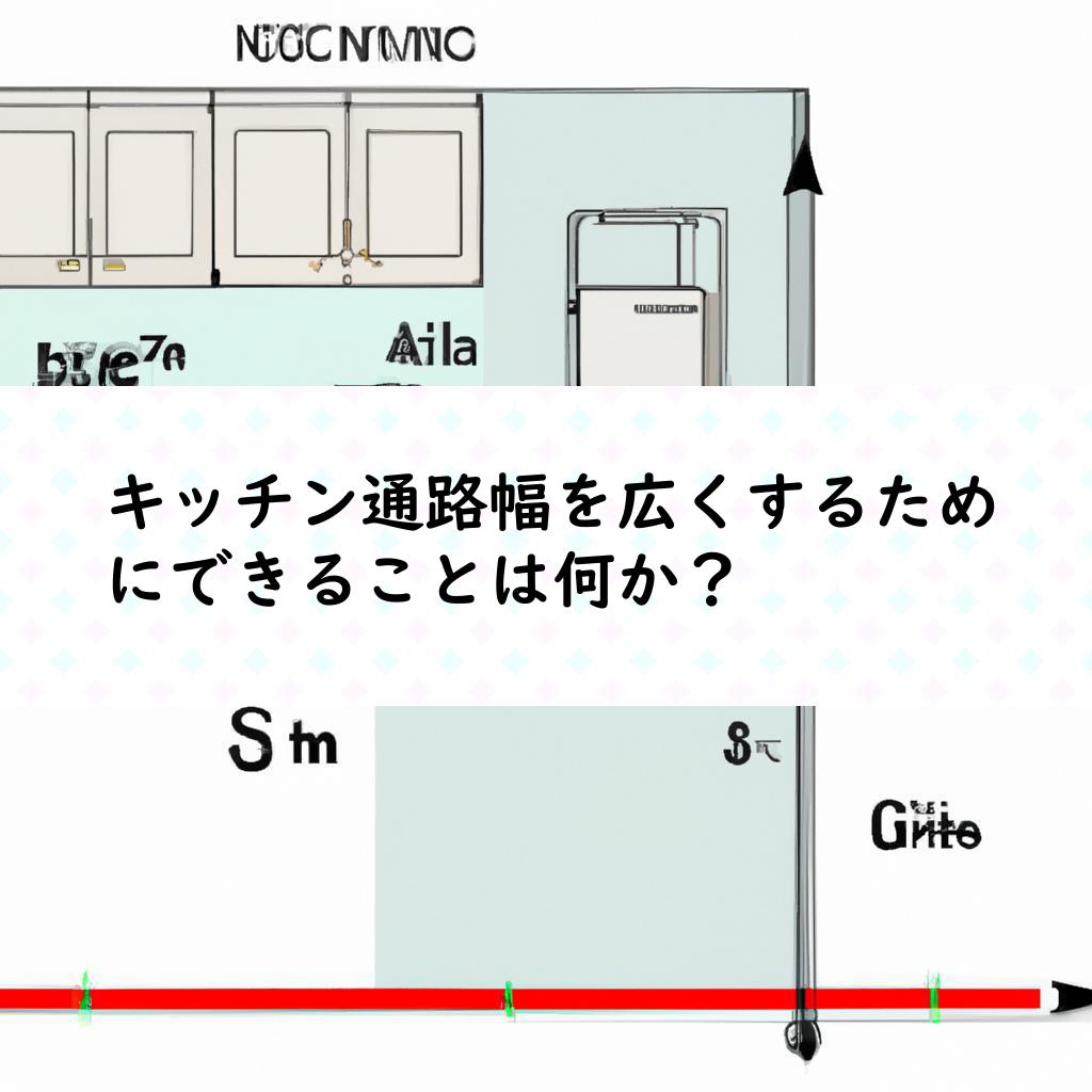 キッチン通路幅